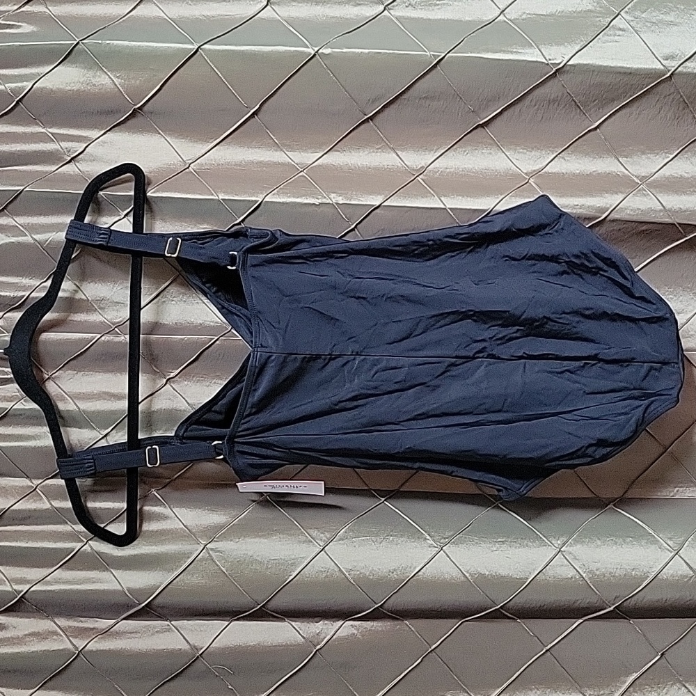 NWT- Swimsuits for All ‘Ruched Twist Front’ Control One Piece - Picture 6 of 8